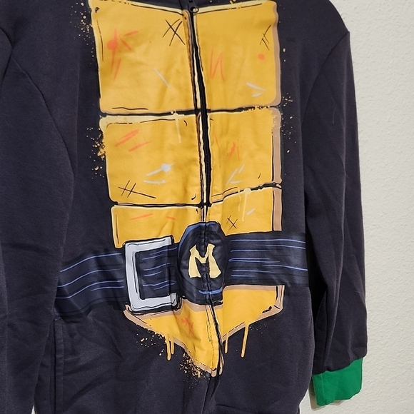 Nickelodeon Yellow and Gray Cartoon Hoodie - Picture 8 of 10